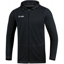 JAKO Running Jacket (Full-Zip Hooded Jacket) Run 2.0 Black Men